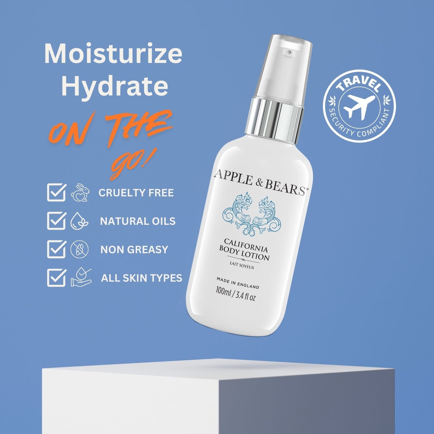 California - Body Lotion Travel Size - 100ml/3.4 fl oz-2