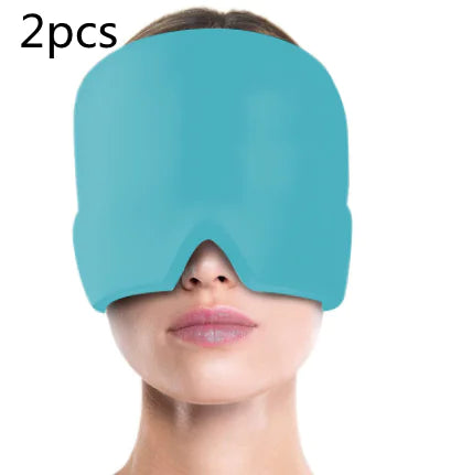 Migraine Relief Hat Mask - Cold Compress Hood