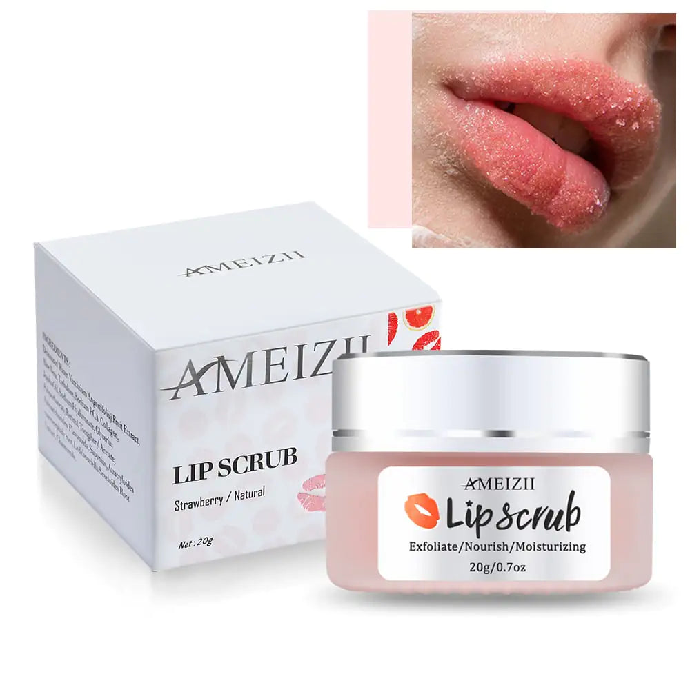 Moisturizing Lip Scrub for Gentle Exfoliation & Repair