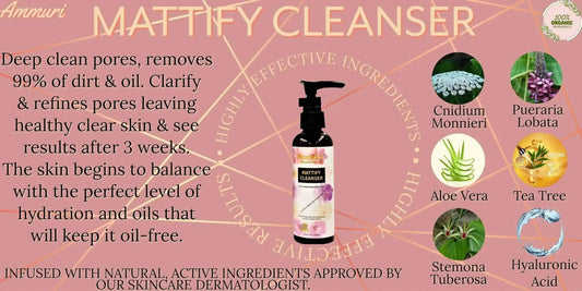 Ammuri Mattify Cleanser for Oily Skin - 100ml