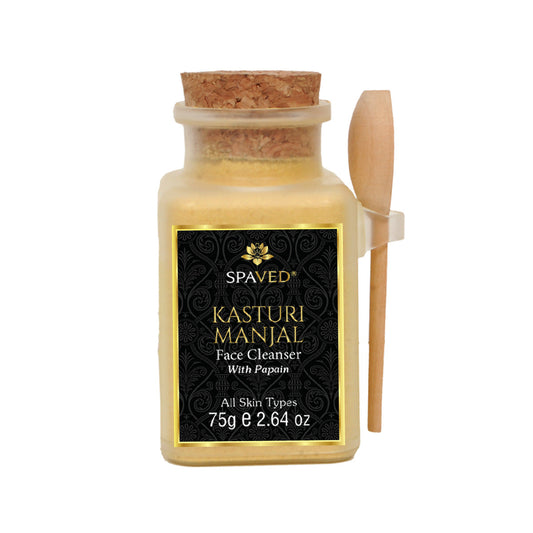 Kasturi Manjal Face Cleanser - For a Brighter Smoother Complexion-0