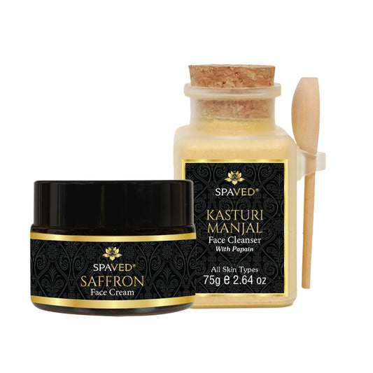 Kasturi Manjal & Saffron - Cleanse & Nourish Duo-0