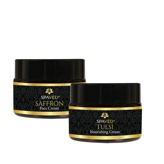 Saffron & Tulsi - Illuminate & Rejuvenate Duo-0