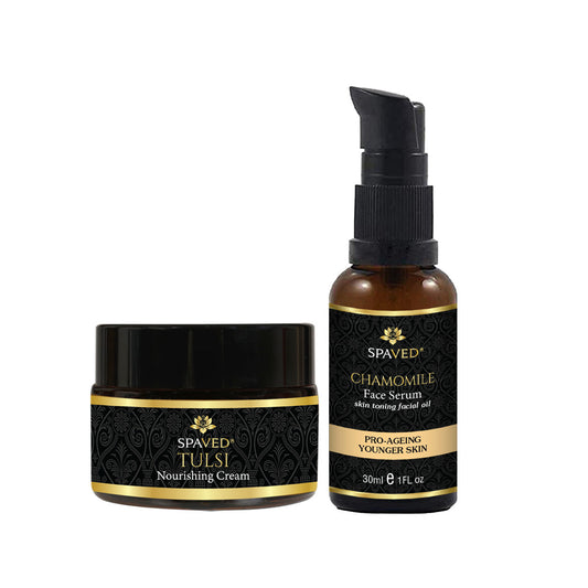 Tulsi & Chamomile - Timeless Radiance Anti-Aging Duo-0