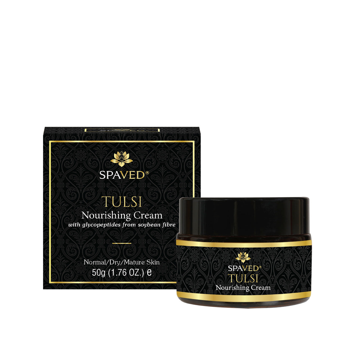 Tulsi Nourishing Face Cream - Intense Hydration & Anti-Aging Solution-2